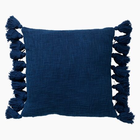 Coussin ELNA coloris blue profond 45 x 45 cm