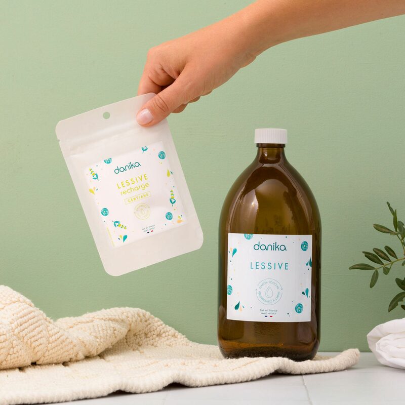 Lessive RECHARGE LESSIVE coloris blanc