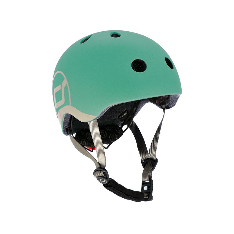 Casque de protection KIDS XS coloris vert foret