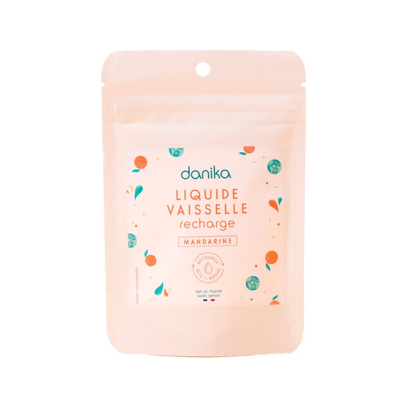 Produit d'entretien RECHARGE LIQUIDE VAISSELLE coloris blanc