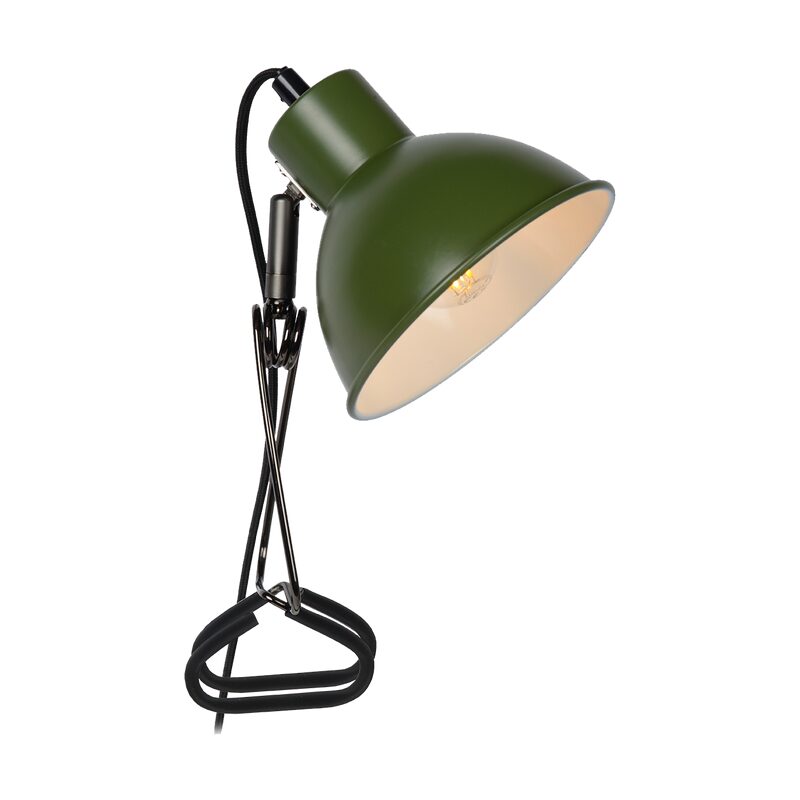 Lampe à poser MOYS coloris vert 32,5 x 13 cm