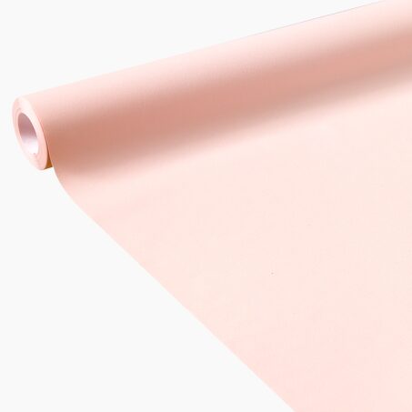 Papier peint intissé ENJOY coloris rose poudré