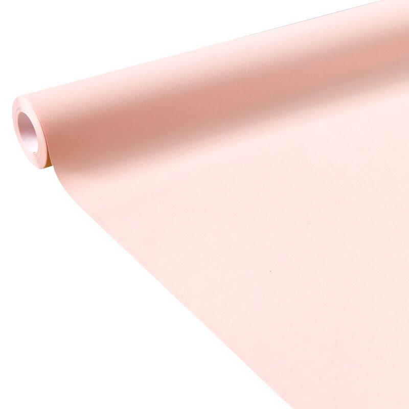 Papier peint intissé ENJOY coloris rose poudré