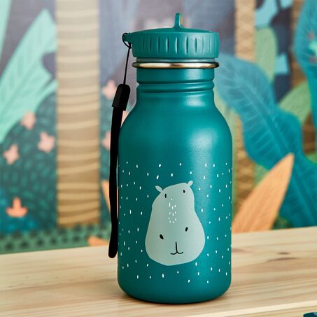 Gourde enfant MR. HIPPO coloris vert