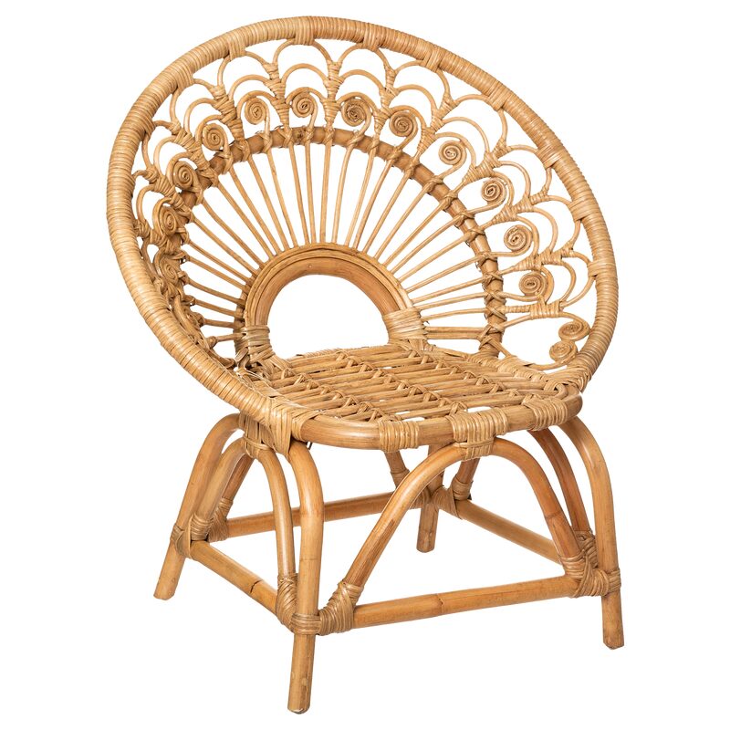 Fauteuil pour enfant FANTINE coloris rotin