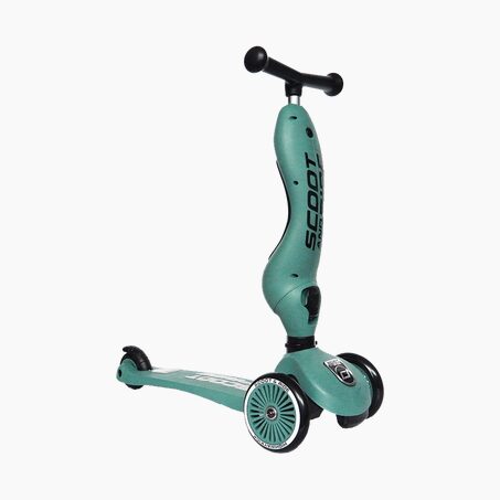 SCOOT & RIDE Trottinette PORTEUR ÉVOLUTIF 2 EN 1 HIGHWAYKICK 1 vert foret