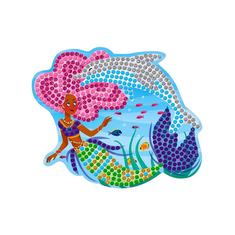 Kit création MOSAIQUES DAUPHINS ET SIRENES
