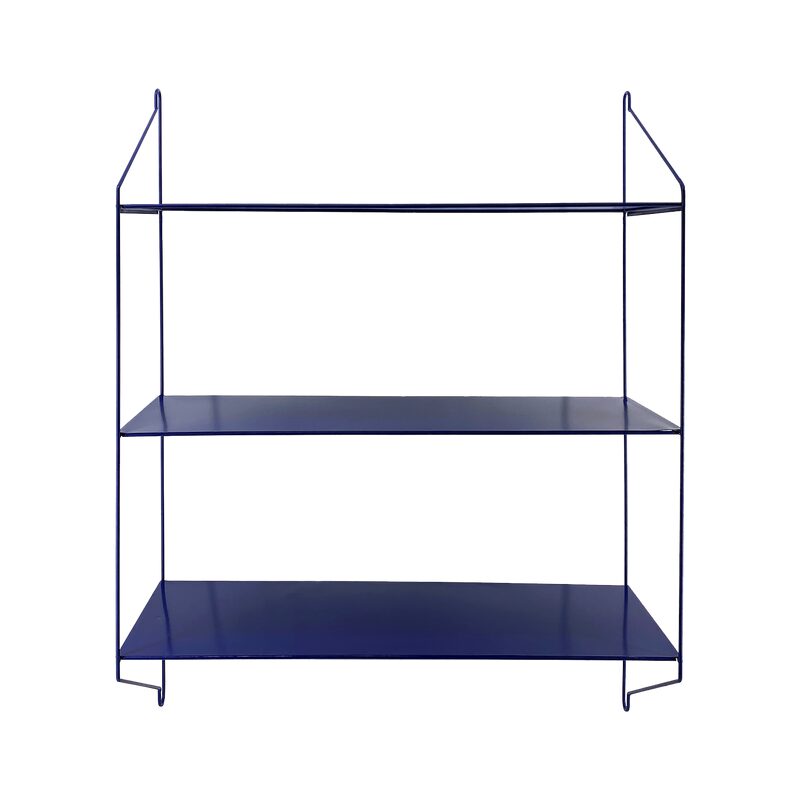 Etagère métallique ZOE coloris bleu