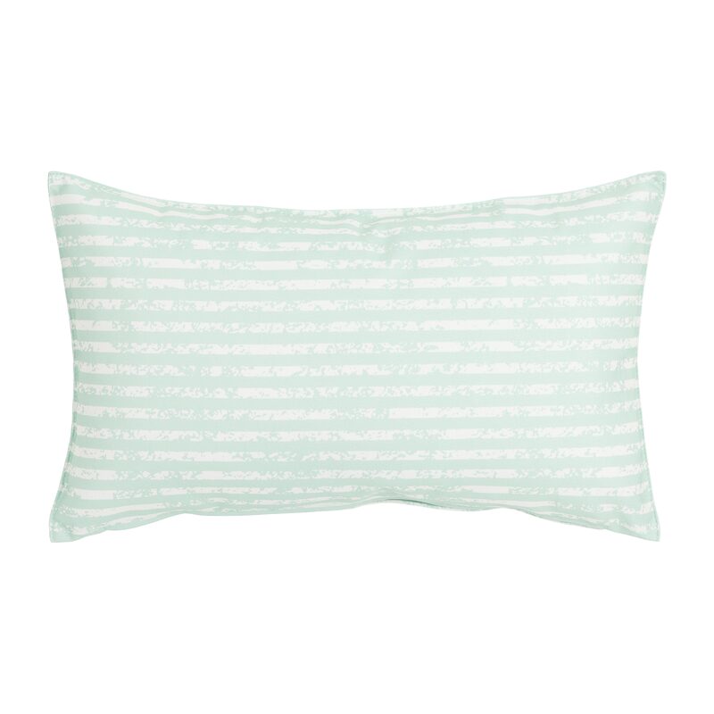 Coussin TIPIES coloris menthe 30 x 50 cm