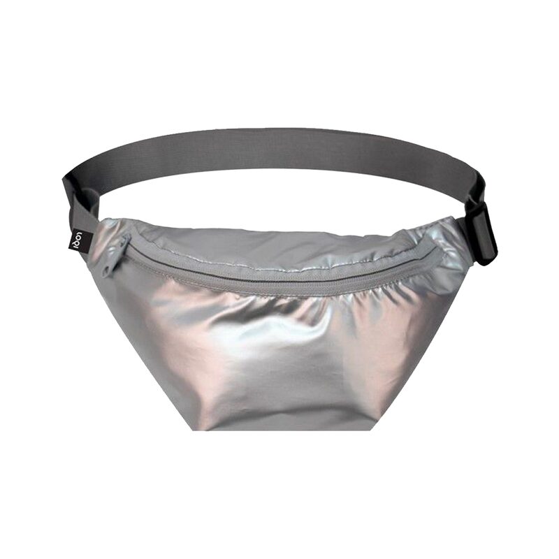 Sac banane MÉTALLIQUE coloris argent
