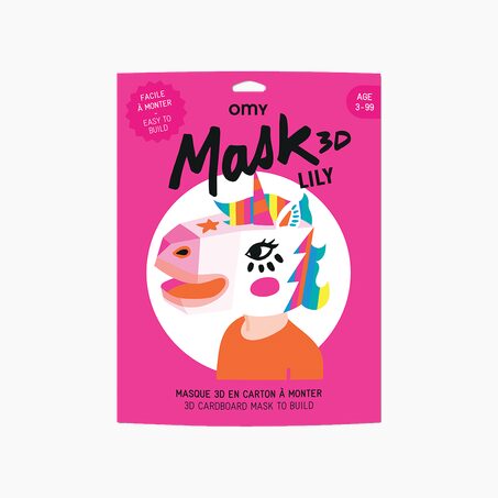 OMY Déguisement 3D MASQUE - LILY