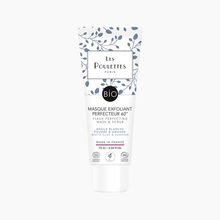 Les Poulettes Masque crème EXFOLIANT PERFECTEUR poudre d'amande