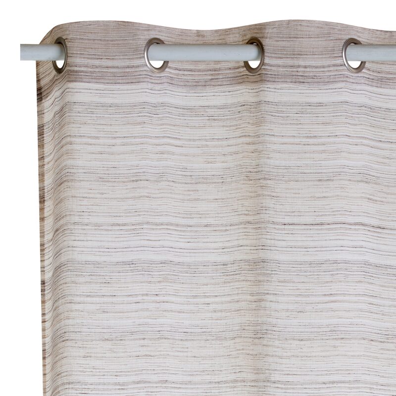 Voilage BOHOU coloris naturel 140 x 240 cm