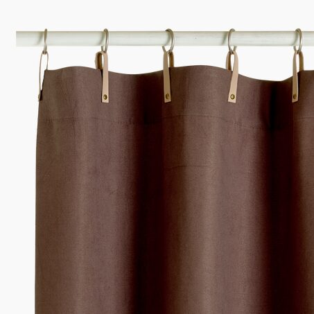 Rideau MOODY coloris brun 140 x 260 cm