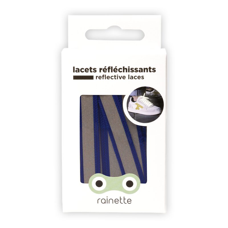 Accessoires chaussures LACETS RÉFLÉCHISSANTS