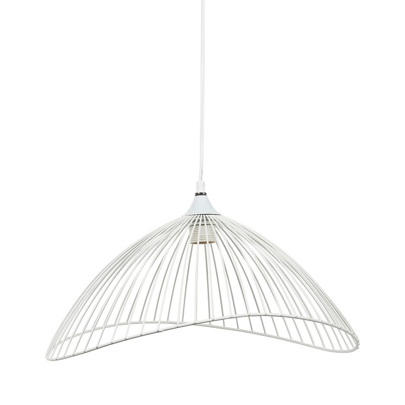 Suspension AVOLA coloris blanc 26 x 45,5 cm