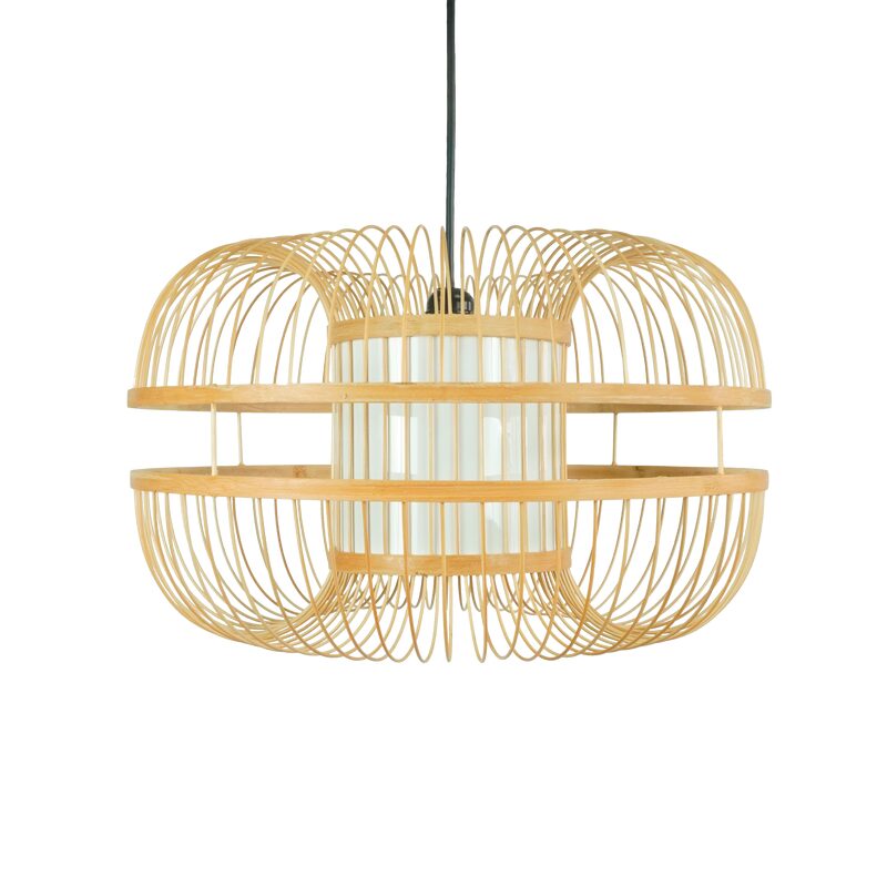 Abat-jour SHANXI coloris bambou 26 x 45 cm