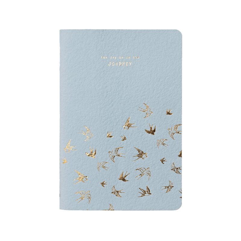 Carnet JOURNEY coloris bleu pastel