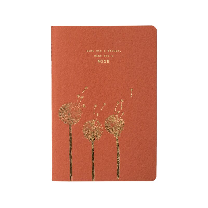 Carnet WISH coloris Orange Brulée