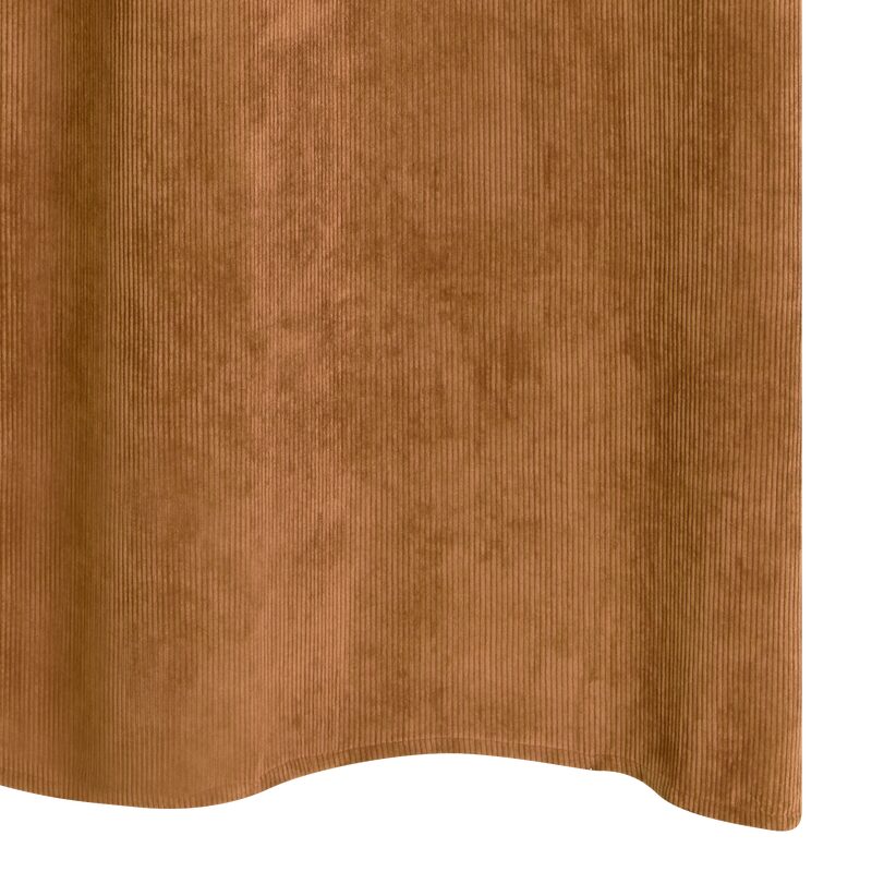 Rideau GATIEN coloris camel 140 x 260 cm