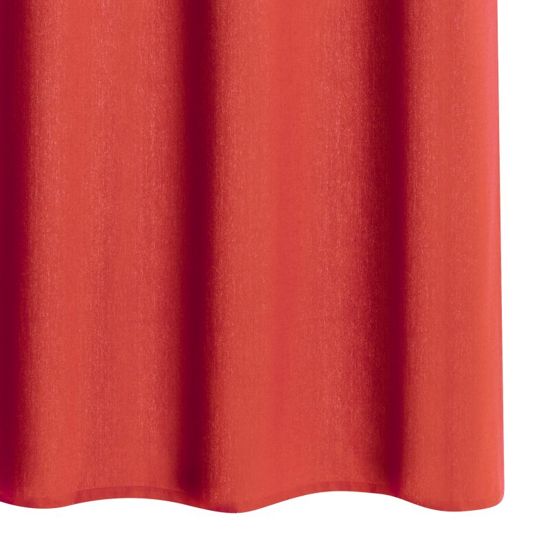 Rideau MARENGA coloris terre de sienne 140 x 260 cm