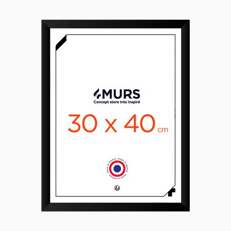 4MURS Cadre photo NOIR 30 x 40 cm