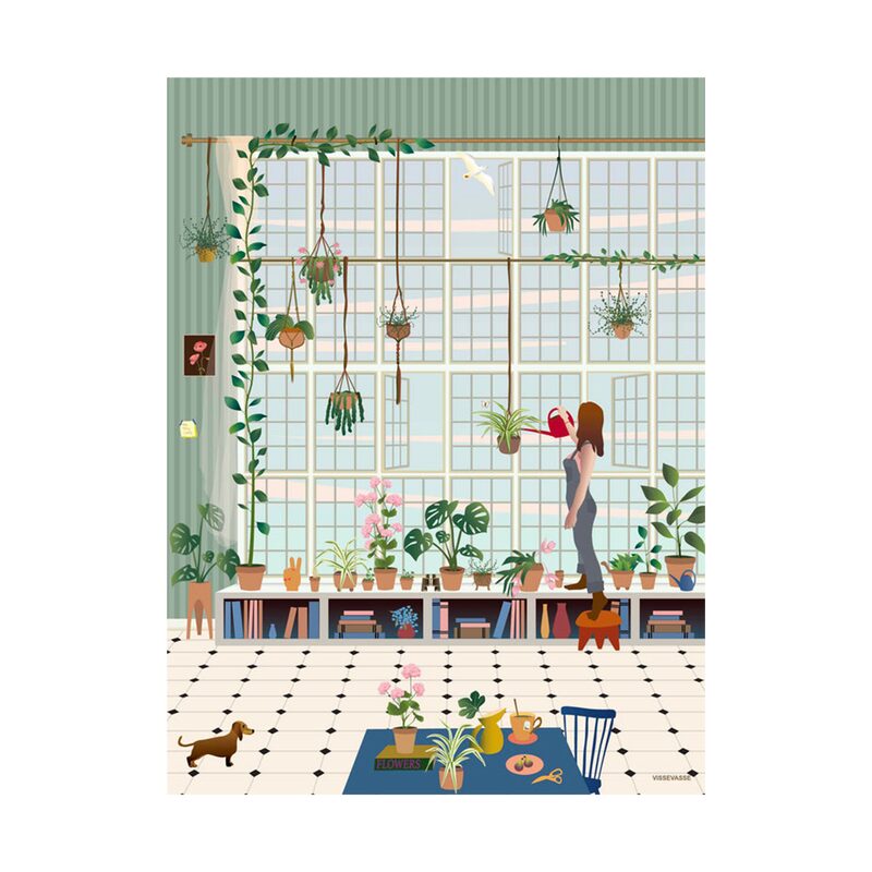 Affiche PLANT LOVER 30 x 40 cm