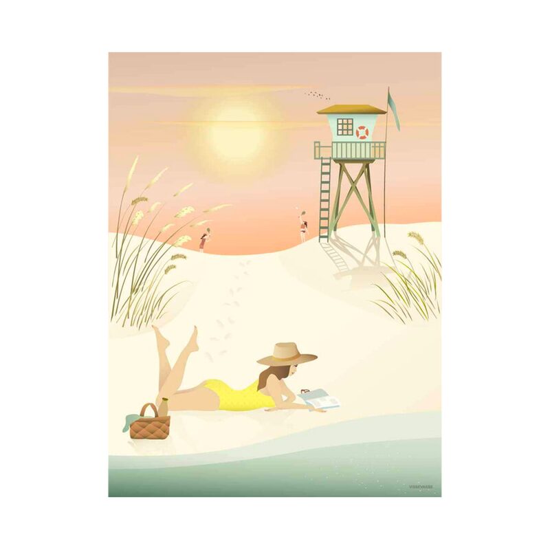 Affiche SUNNY DAYS 30 x 40 cm