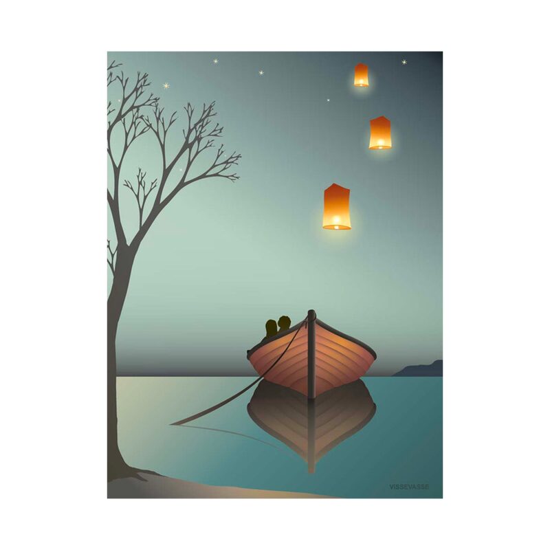 Affiche LANTERNS 30 x 40 cm