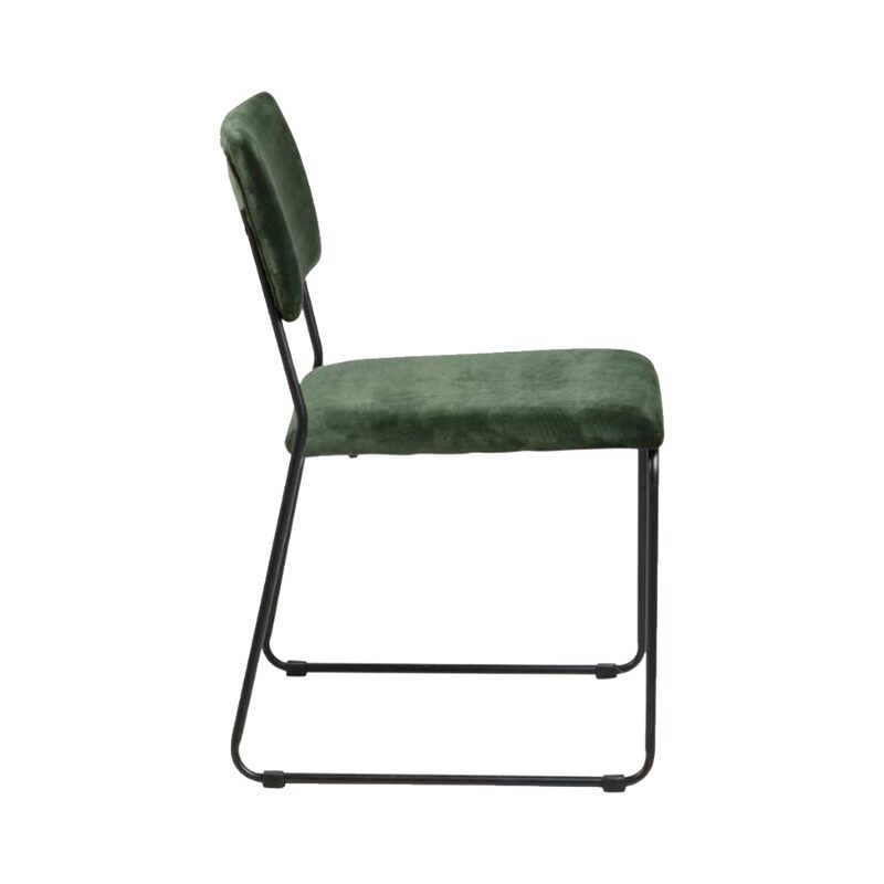 Chaise CORNELIA coloris vert sapin