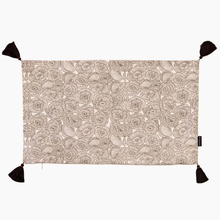 Constelle Housse de coussin EKHI coloris beige 30 x 50 cm