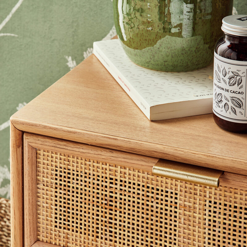 Table de chevet PINA coloris naturel