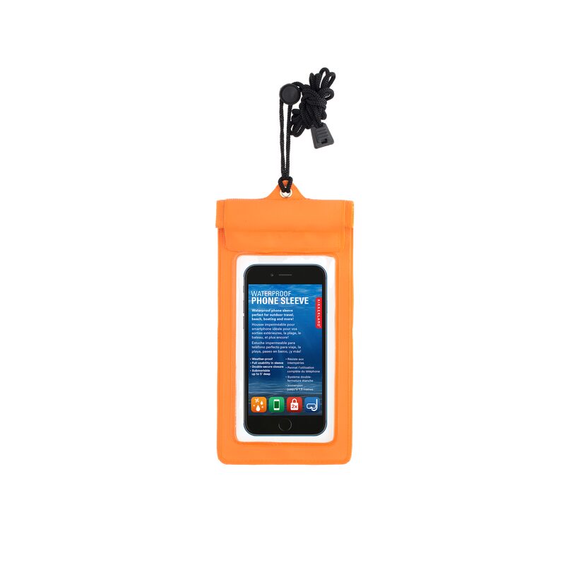 Porte-téléphone POCHETTE POUR SMARTPHONE WATERPROOF coloris orange