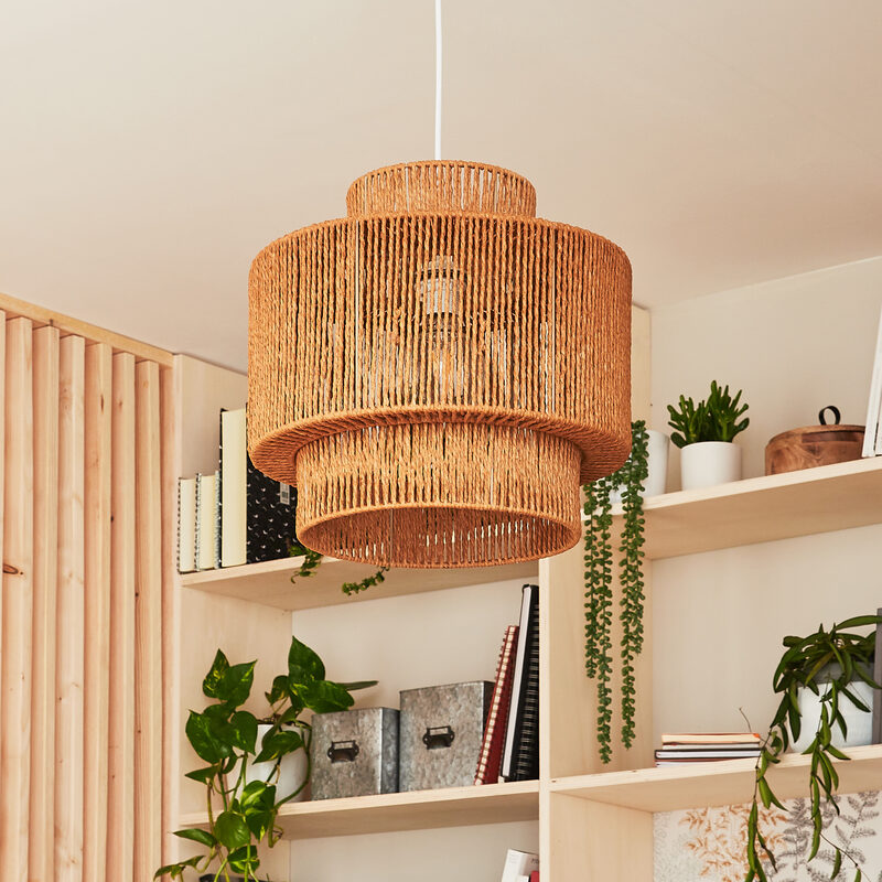 Suspension MILA coloris corde 37 x 40 cm