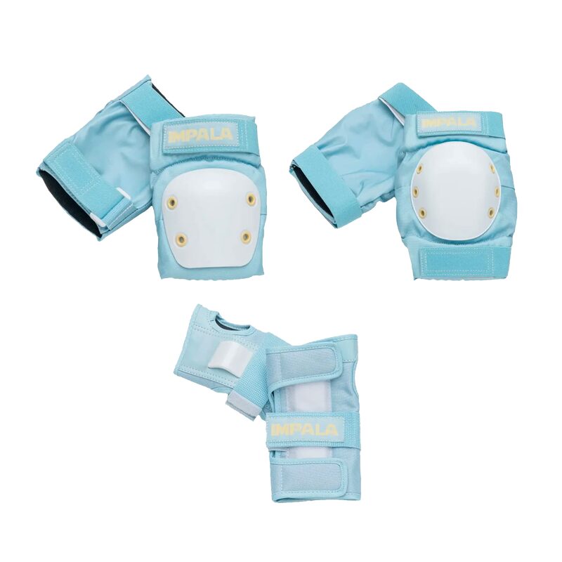 Set de protections SKY BLUE TAILLE M coloris Bleu pâle