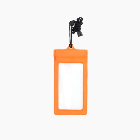 Kikkerland Porte-téléphone POCHETTE POUR SMARTPHONE WATERPROOF orange