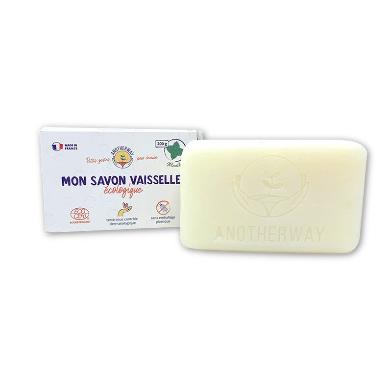 ANOTHER WAY Savon solide vaisselle VAISSELLE MENTHE
