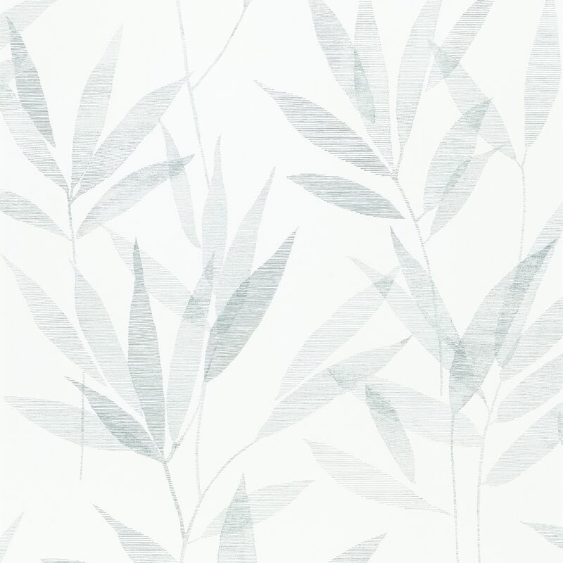 Papier peint intissé MAÏALA coloris vert anglais