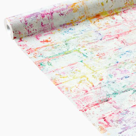 Papier peint intissé JOY coloris multicolore