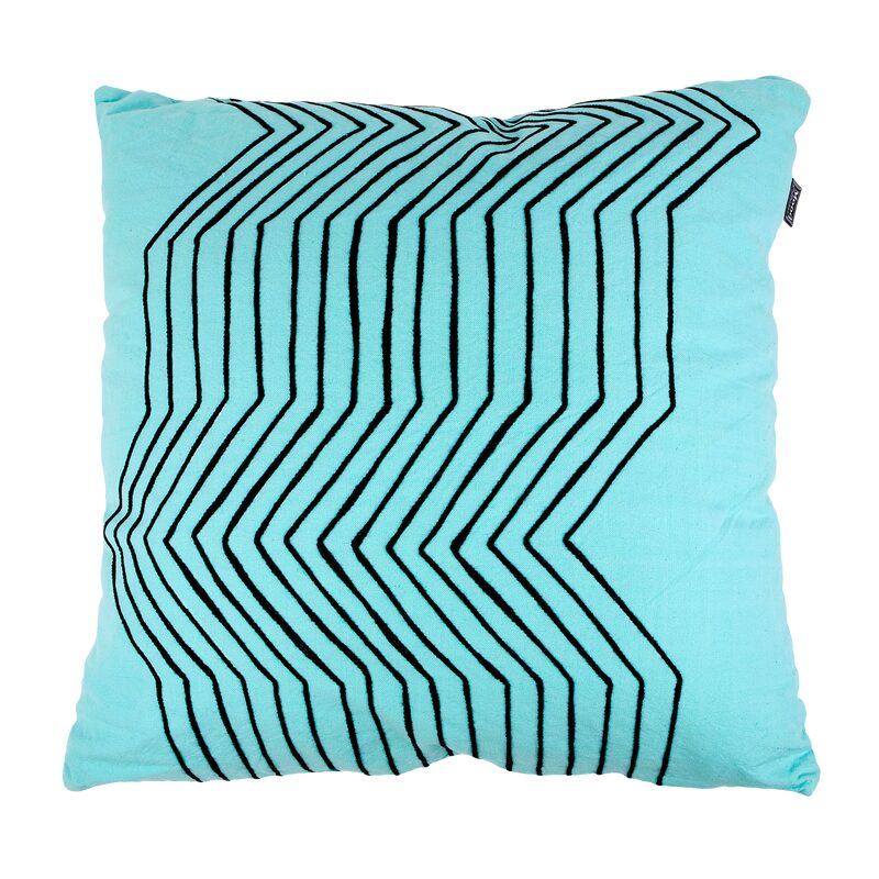 Coussin MADINA coloris bleu 50 x 50 cm