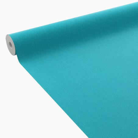 Papier peint intissé MALYA coloris bleu canard