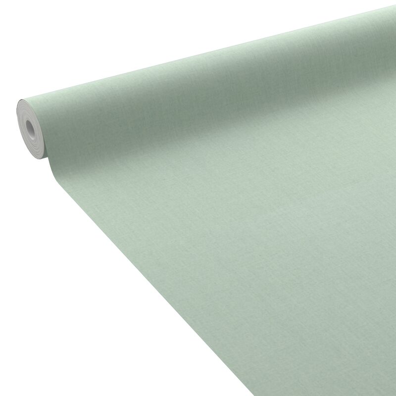 Papier peint intissé MALYA coloris vert de gris