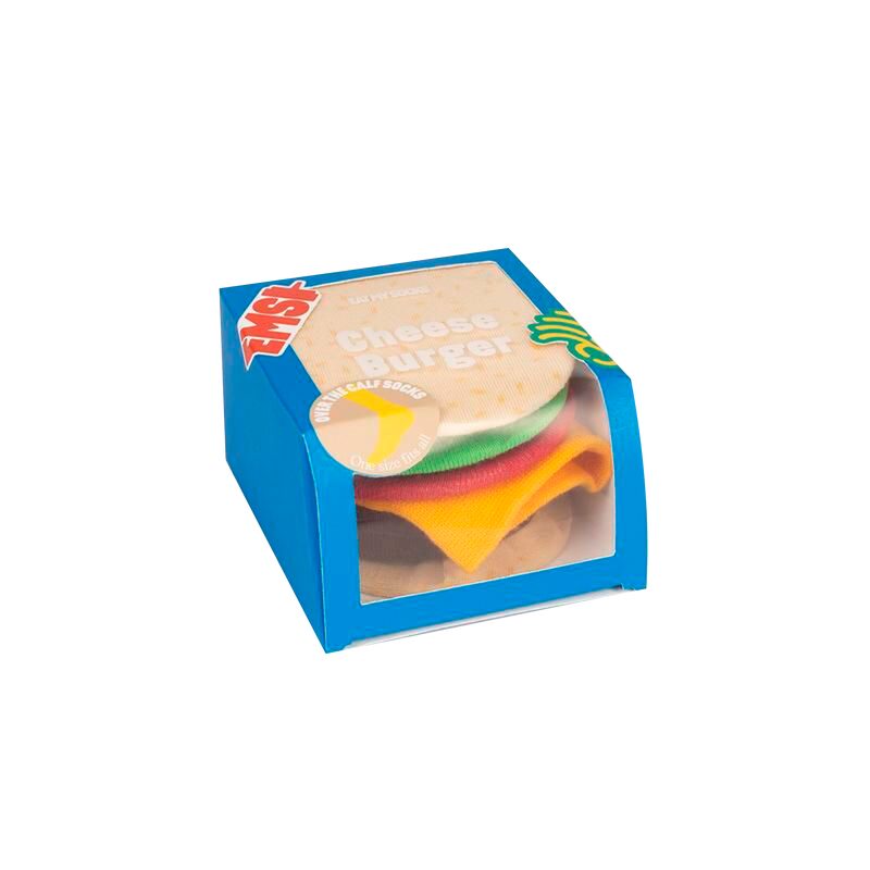Chaussettes BURGER coloris bleu