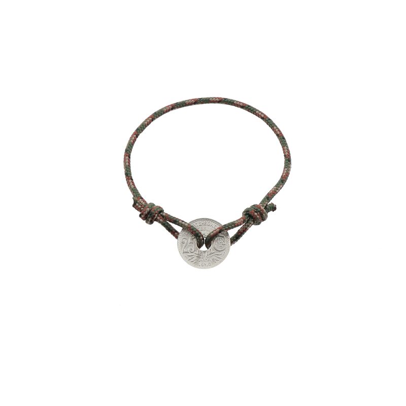 Bracelet LE GRAND CAMOUFLAGE coloris kaki