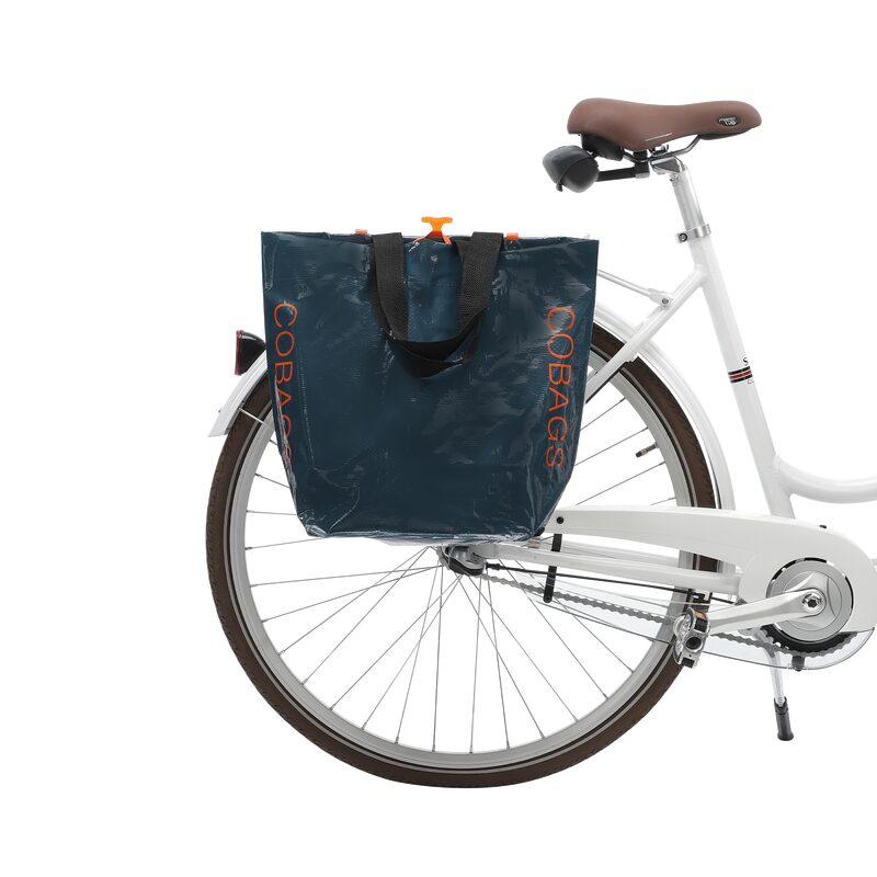 Sacoche vélo CABAS PORTE BAGAGES coloris bleu