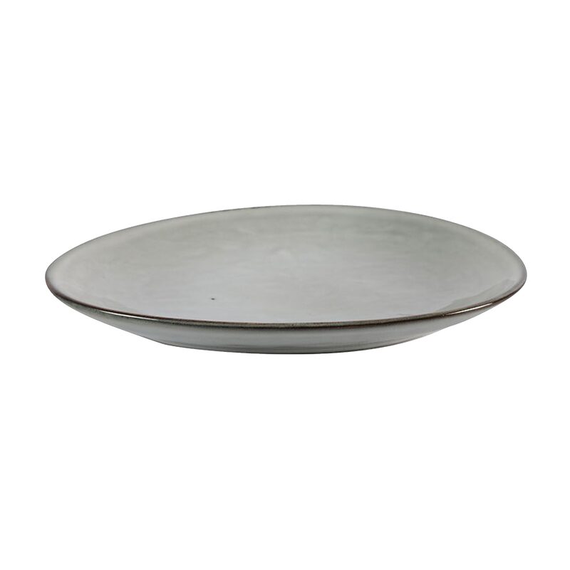 Assiette YARAH coloris gris
