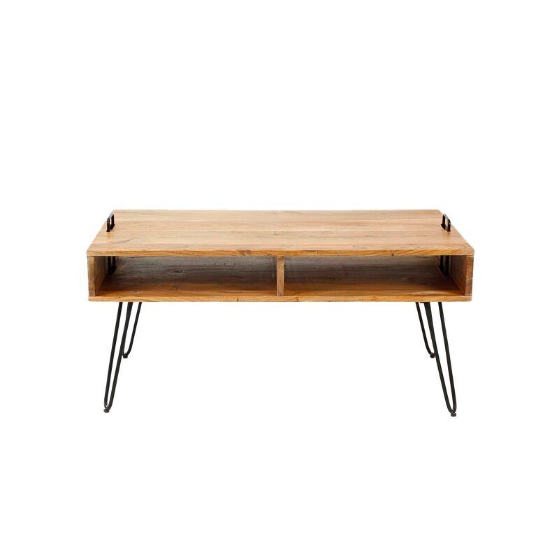 Table basse ENIO coloris acacia 100 x 60 cm
