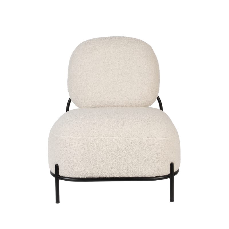 Fauteuil POLLY coloris blanc