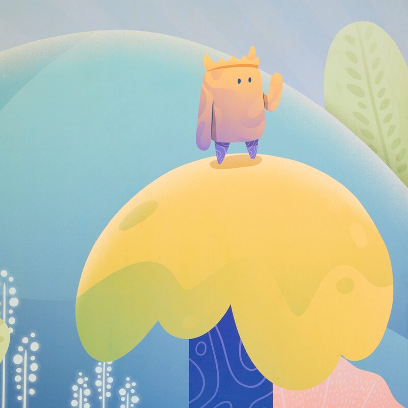 Papier peint panoramique XL MONSTER PARADISE 300 x 270 cm