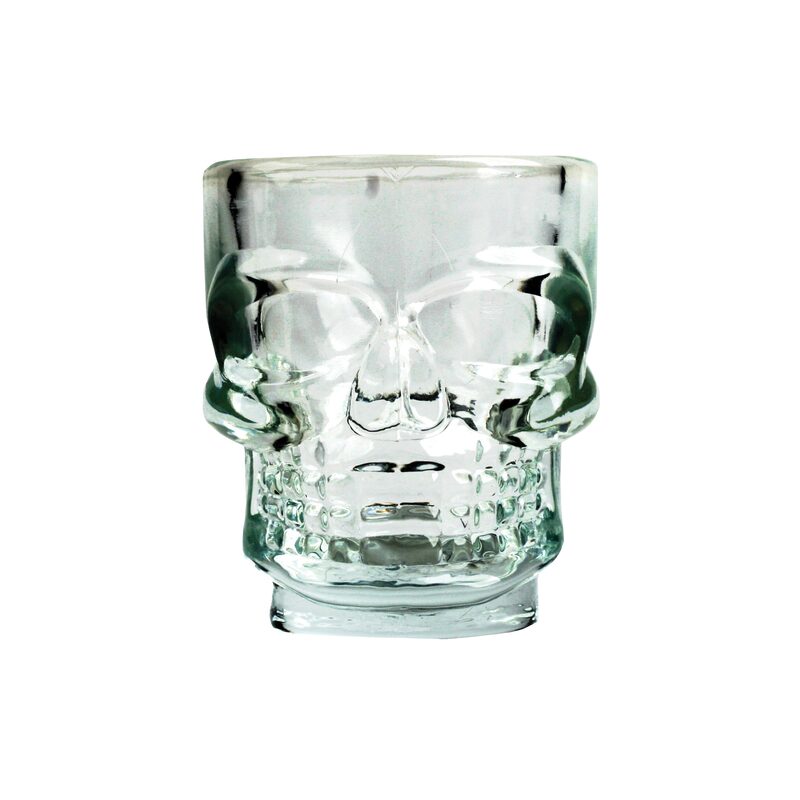 Verre SET DE 4 VERRES SKULL coloris transparent